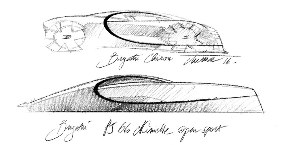 Bugatti Niniette and Bugatti chiron sketch.jpg